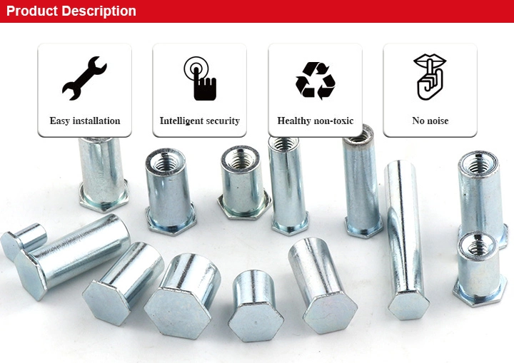 Customized Design Metal Threaded Self Clinching Stud Stainless Steel Fastener