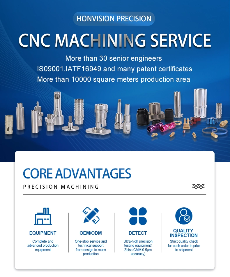 6 Axis CNC Milling Machining Service Customized CNC Mechanical Aluminium Milled Sensor Spare Parts