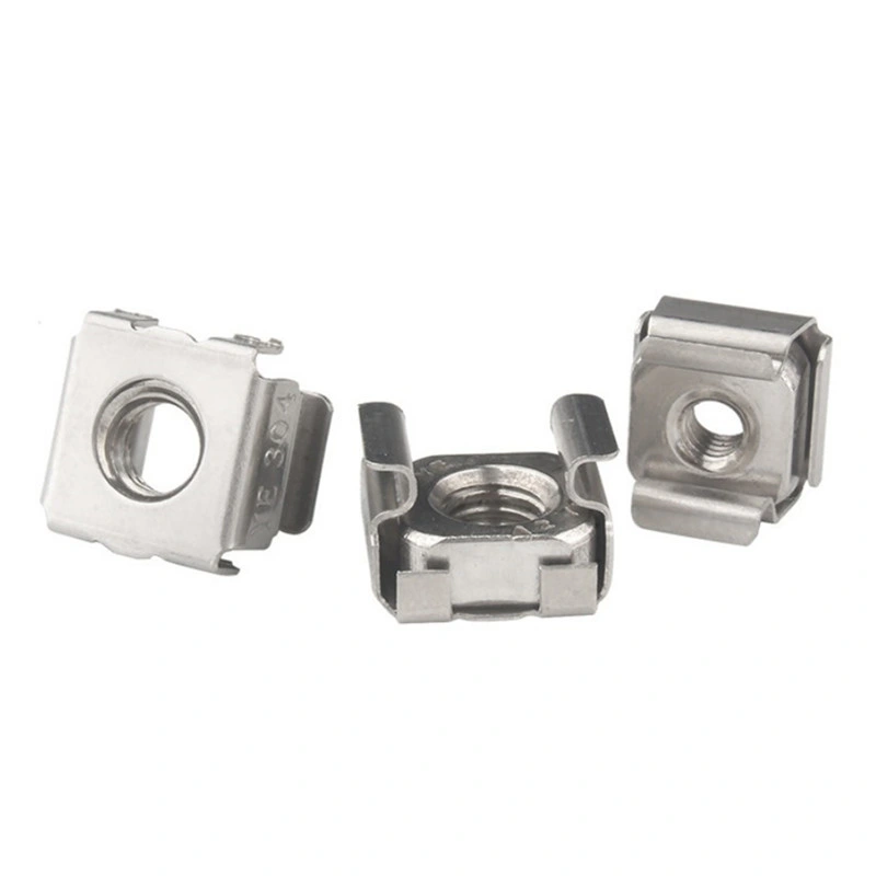 Stainless Steel / Carbon Steel Square Lock Cage Nut